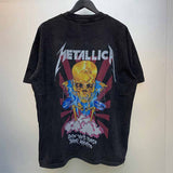 SAINT MICHAEL Vintage T Shirt Metallica James Alan Hetfield Short Sleeve