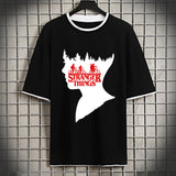 Stranger Things T Shirt Stranger Things Stranger Things Short Sleeve T-shirt Men's and Women's Loose Casual Large Size Couple Cotton Summer