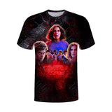 Stranger Things T Shirt 3D Printing Men's Summer