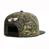 Trendy flat brimmed hat breathable adjustable sunshade