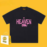 Drew T Shirts Smiley Face Letter Printing