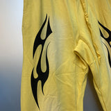 HS Pant Retro Printed Loose Autumn and winter