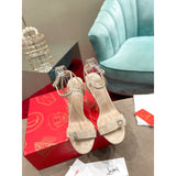 Louboutin-style red bottom shoes pure original high quality cl red bottom pure lust style high heels women's shoes - size high heels sandals banquet single product classy