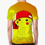 Men and Women Pokemon Pikachu T Shirt Pikachu Pikachu T-shirt