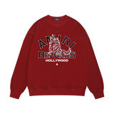 Amiri Sweatshirt Printed Trendy Pure Cotton
