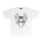 Amiri T Shirts Printed Trendy Pure Cotton