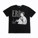 ERD T Shirts Summer Portrait Printing Loose Short Sleeve T-shirt
