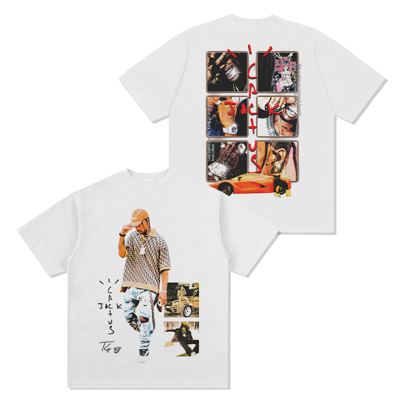 TRAVIS SCOTT V4 T shirts