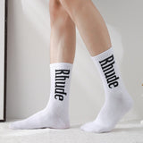 Men socks letter cotton socks