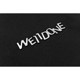 We11 Done T Shirts Graffiti Letters Badge Printed Oversize Loose Men and Women Same Style