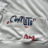 CHH Chrome Heart Hoodie Colored cross leather Sanskrit graffiti hooded sweater