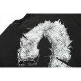 Unisex T-Shirts Saint Michael Vintage Old Loose T-Shirt