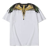 Marcelo Burlon T Shirt MB Yellow Jungle Wings for Men and Women