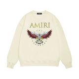 Amiri Sweatshirt Printed Trendy Pure Cotton