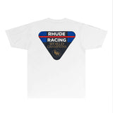 Rhude T Shirts Printed Trendy Pure Cotton