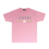 Amiri T Shirts Printed Trendy Pure Cotton