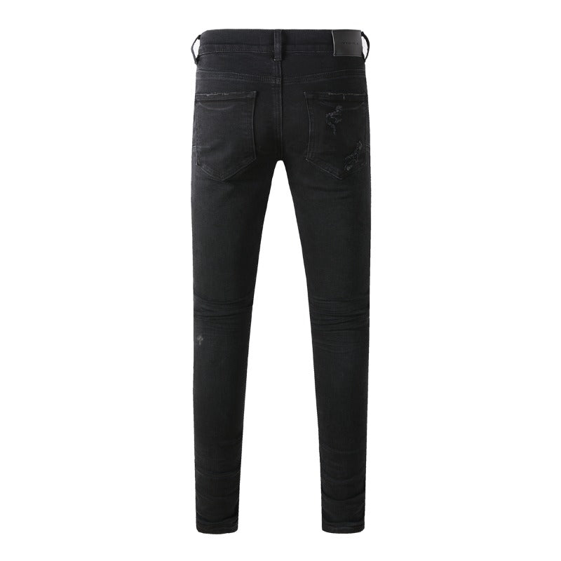 Purple Brand Jeans Pure Cotton High Street Trend #9108