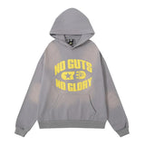 HS Hoodie & Pants Vintage Washed Old Hooded Sweater Hoodie