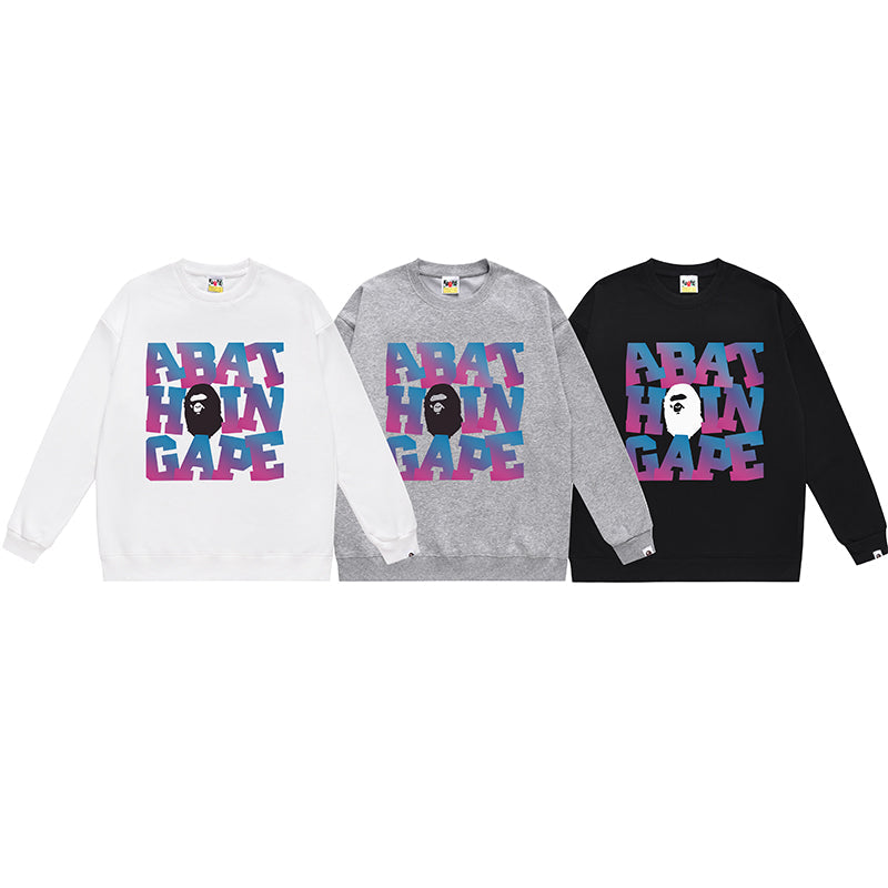 Bathing ape Crew neck sweatshirt