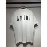 Amiri T Shirts Fashion Print Couple High Street