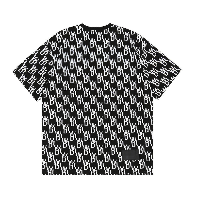 We11 Done T Shirts Logo Pattern Summer Casual Men and Women Same Style