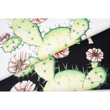 Casablanca T Shirts Cactus Print Loose Cotton Tee