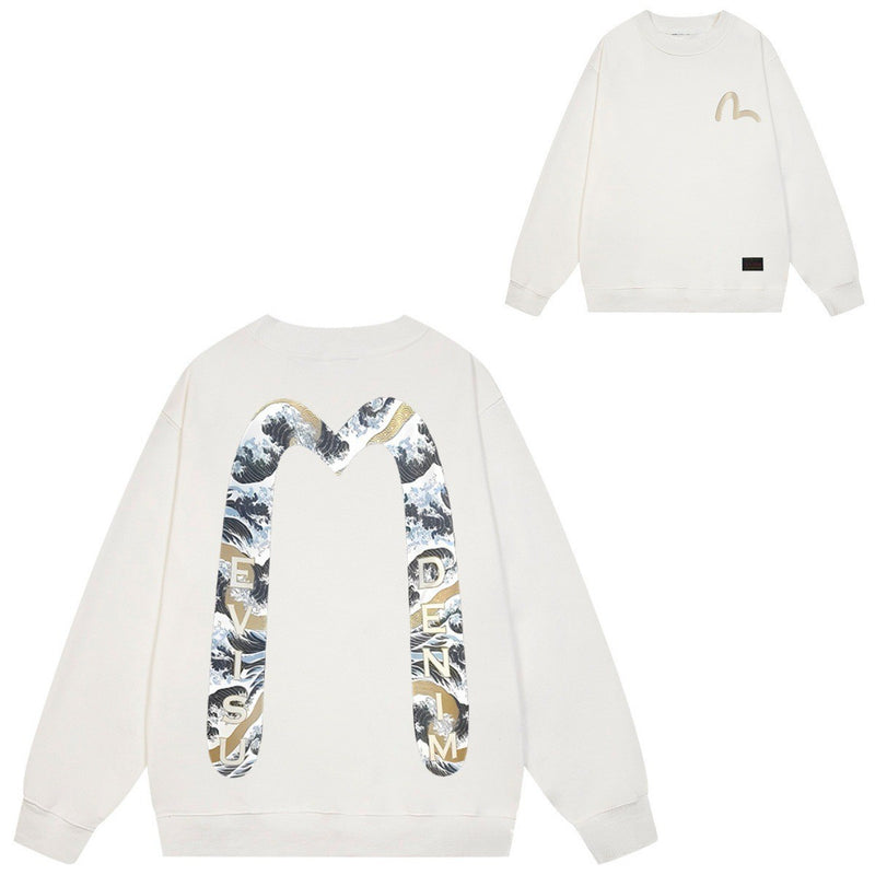 Evisu Sweatshirts Loose Unisex Sweater