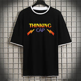 Stranger Things T Shirt Stranger Things Stranger Things Short Sleeve T-shirt Men's and Women's Loose Casual Large Size Couple Cotton Summer