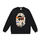 Bathing ape Crew neck sweatshirt