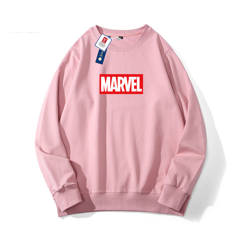 Marvel T Shirt Men's Spring and Autumn Long-Sleeved T-shirt Men's Loose