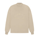 Fog Essentials Long Sleeve T-Shirt Silicone Logo Loose Crew Neck Long Sleeve T-Shirt