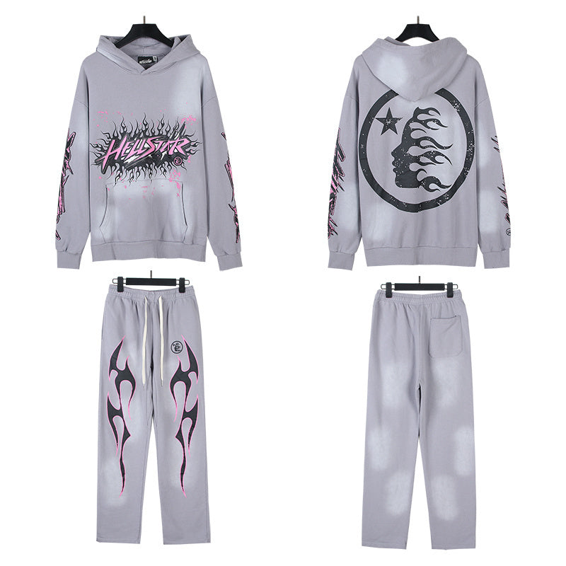 HS Hoodie And Pants Two-Piece Set