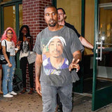 SAINT MICHAEL Vintage T Shirt MKSZY 2pac White Headscarf West Coast Vintage Short Sleeve
