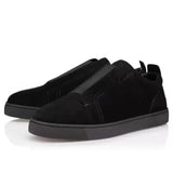 Louboutin-style red bottom shoes european station cl rivet shoes casual sneakers sneakers fashioneasiest for match loafers genuine leather shoes