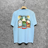 Amiri t shirts printing short sleeve