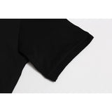 Gallery Dept T-Shirt Alphabet Slogan Lapel Short Sleeve Polo Shirt