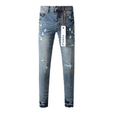 Purple Brand Jeans Pure Cotton High Street Trend #9077