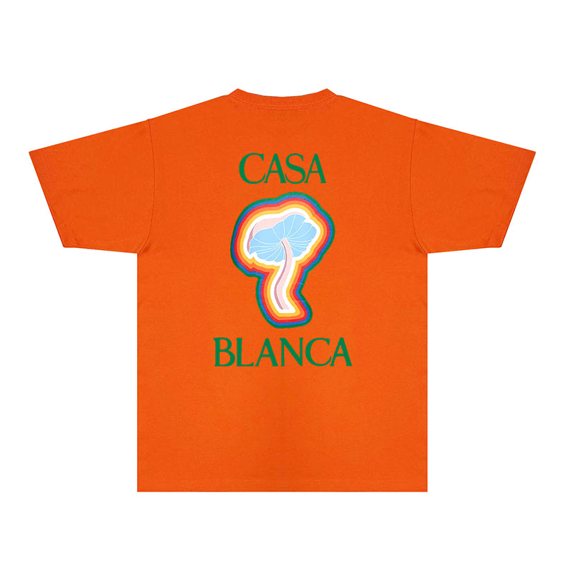 Casablanca T Shirts Fashion Print Street