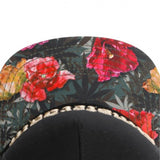 Trendy flat brimmed hat adjustable