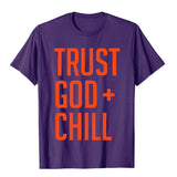Kanye West Trust God T Shirt Trust God and T-shirt Pure Cotton Men and Women