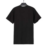 Palm Angels T Shirts Angel Starry Sky Fireworks Short Sleeve T-shirt Men's Loose Half Sleeve