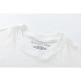 Travis Scott T Shirts x Mitchell x Ness Michigan Wolverines Hand-Drawn Short Sleeve