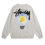 Stussy Sweatshirts Autumn/Winter Fleece Couple Sweatshirts