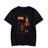 Stranger Things T Shirt Upside-down-Logo Spring/Summer Stranger Things round Neck T