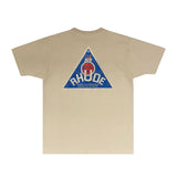 Rhude T Shirts Printed Trendy Pure Cotton