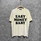 Amiri t shirts letterprinting short sleeves