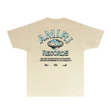 Amiri T Shirts Printed Trendy Pure Cotton