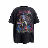 SAINT MICHAEL Vintage T Shirt Tour Limited FOG Earth Lizard Man Short Sleeve