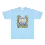 Casablanca T Shirts Fashion Print Street