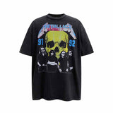 SAINT MICHAEL Vintage T Shirt Vintage Rock Band Short Sleeve